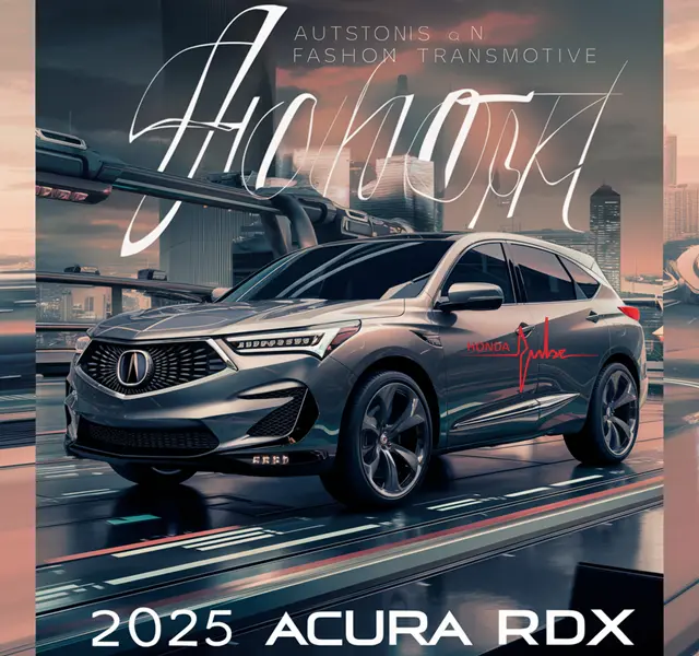 2025 Acura RDX magazine headline